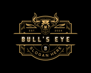 Western Bull Ranch logo design