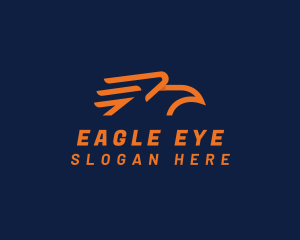 Eagle Airline Aviation logo design