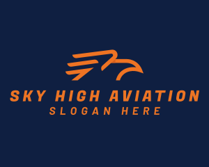 Eagle Airline Aviation logo design