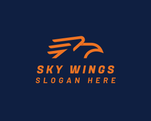 Airline - Eagle Airline Aviation logo design