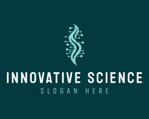 Science - DNA Biotech Science logo design