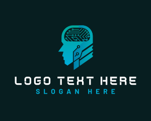 Human Technology Brain Logo