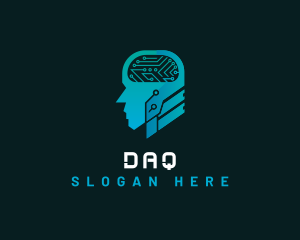 Human Technology Brain Logo