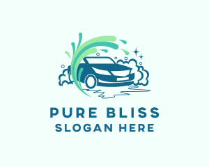 Soap - Water Soap Car Wash logo design