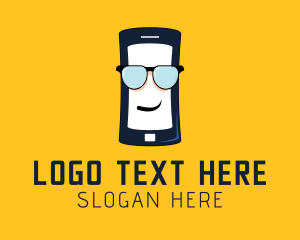 Phone - Phone Glasses Technology logo design