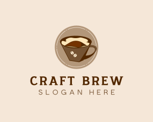 Coffee Filter Brew logo design