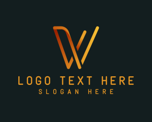 Innovation - Modern Business Letter W logo design