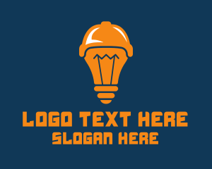 Protection - Sports Idea Light Bulb logo design