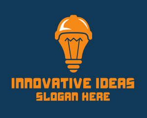 Sports Idea Light Bulb logo design