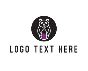 Mascot - Panda Wine Brewery logo design