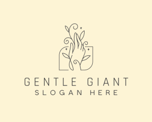 Hand Gentle Feminine logo design