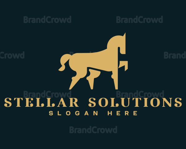 Equestrian Horse Riding Logo