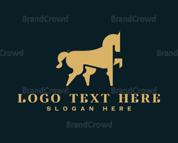 Equestrian Horse Riding Logo