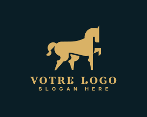 Equestrian Horse Riding Logo