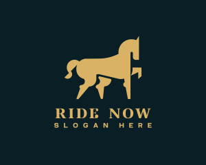 Equestrian Horse Riding logo design