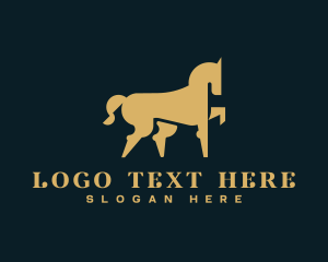 Mane - Equestrian Horse Riding logo design