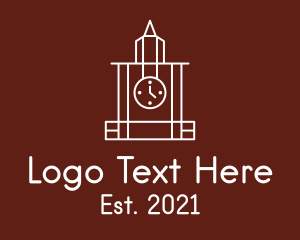 Clock Tower - Clock Tower Building logo design