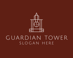 Clock Tower Building logo design