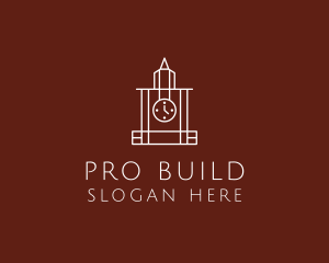 Clock Tower Building logo design