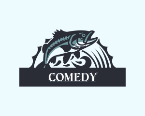 Swordfish - Fish Fishery Fisherman logo design