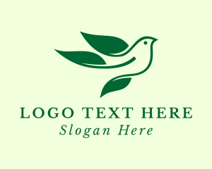 Ngo - Green Nature Bird Sanctuary logo design
