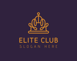 Membership - Expensive Geometric Crown logo design