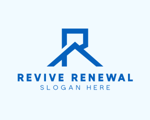 Generic Roofing Letter R logo design