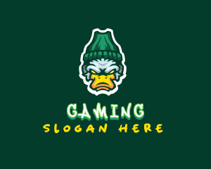 Gaming Duck Beanie Logo