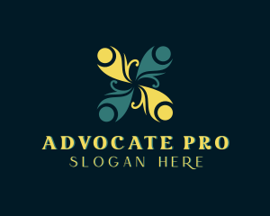 Advocate - People Community Counseling logo design