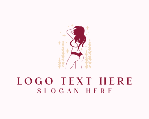 Sexy Female Lingerie Logo