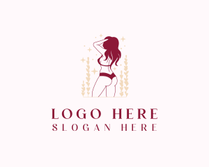 Dermatology - Sexy Female Lingerie logo design