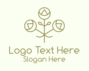 Minimalist Decorative Flower Logo