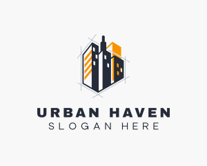 Urban Building Architecture logo design