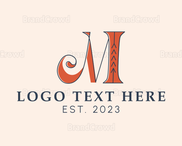 Elegant Creative Letter M Logo