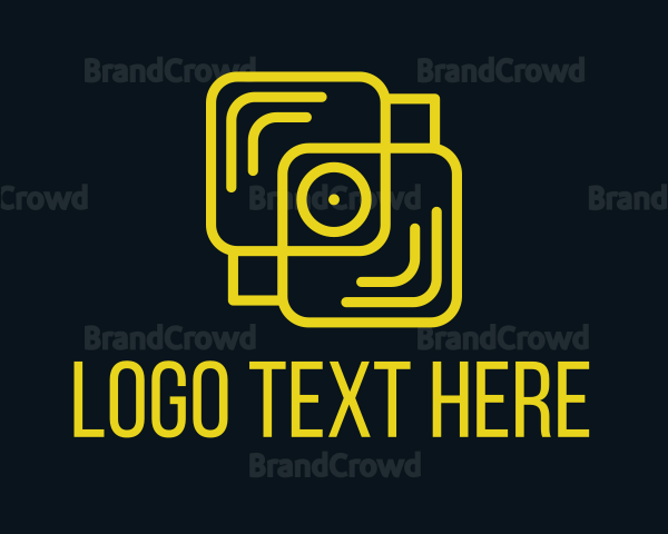 Yellow Mobile Device Logo