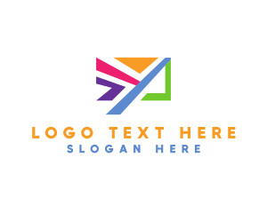 File Transfer - Email Social Chat logo design