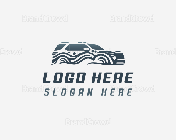 Car SUV Detailing Logo