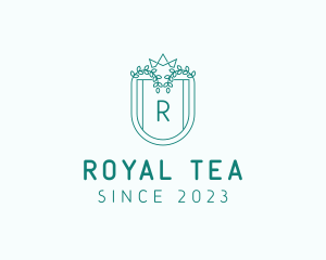 Royal Shield Wreath  logo design