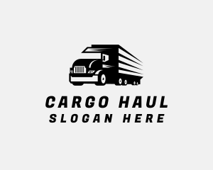 Logistics Delivery Truck logo design