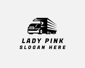 Forwarding - Logistics Delivery Truck logo design