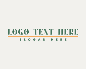 Wordmark - Elegant Minimalist Company logo design