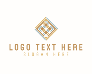 Tiling - Floor Tile Pavement logo design