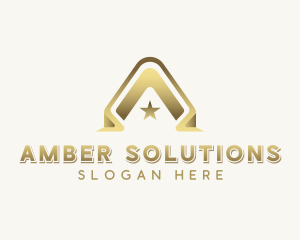 Corporate Brand Letter A logo design