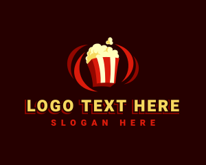 Blockbuster Movie Popcorn Logo