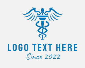 Hospital - Medical Pharmacy Caduceus logo design