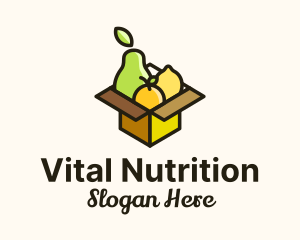 Nutritionist - Healthy Fruit Box logo design