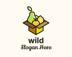 Marketplace - Healthy Fruit Box logo design