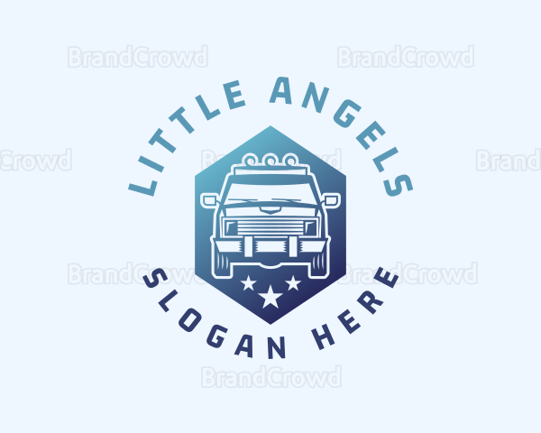 Hexagon SUV Vehicle Logo