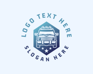 Hexagon SUV Vehicle Logo