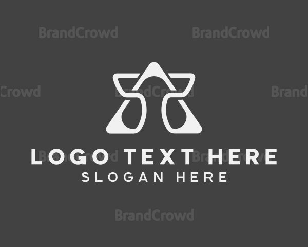 Creative Brand Letter TA Logo